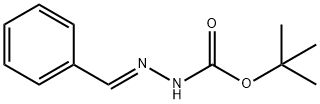 Hydrazinecarboxylic acid, (phenylmethylene)-, 1,1-dimethylethyl ester, (2E)- 结构式