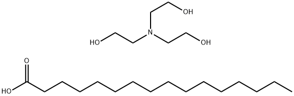 棕榈酸TEA盐 结构式