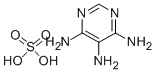4,5,6-三氨基嘧啶硫酸盐 结构式
