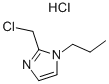 2-CHLOROMETHYL-1-PROPYLIMIDAZOLE HCL 结构式