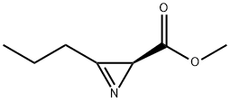 2H-Azirine-2-carboxylicacid,3-propyl-,methylester,(2S)-(9CI) 结构式