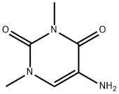 5-氨-1,3-二甲基嘧啶-2,4(1H,3H)-二酮 结构式