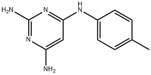 N4-(4-methylphenyl)pyrimidine-2,4,6-triamine 结构式