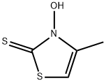 3-羟基-4-甲基-2(3H)-噻唑硫酮 结构式