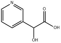 2-羟基-2-(吡啶-3-基)乙酸 结构式