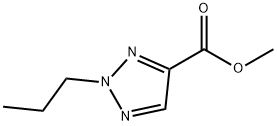 2H-1,2,3-Triazole-4-carboxylicacid,2-propyl-,methylester(9CI) 结构式