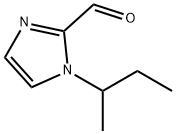 1H-Imidazole-2-carboxaldehyde, 1-(1-methylpropyl)- (9CI) 结构式