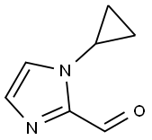 1H-Imidazole-2-carboxaldehyde,1-cyclopropyl-(9CI) 结构式