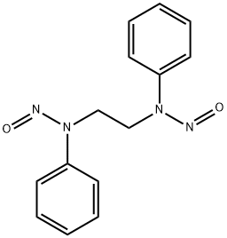 N-[2-(nitroso-phenyl-amino)ethyl]-N-phenyl-nitrous amide 结构式