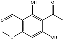 Benzaldehyde, 3-acetyl-2,4-dihydroxy-6-methoxy- (9CI) 结构式