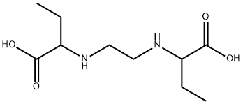 2,2'-(乙烯基二亚氨基)二丁酸 结构式