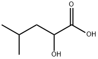 2-羟基-4-甲基戊酸 结构式