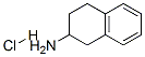 1,2,3,4-TETRAHYDRO-NAPHTHALEN-2-YLAMINE HYDROCHLORIDE 结构式