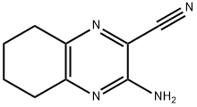 2-Quinoxalinecarbonitrile,3-amino-5,6,7,8-tetrahydro-(9CI) 结构式