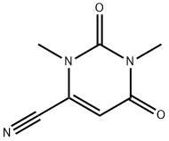 1,3-DIMETHYL-6-CYANOURACIL 结构式