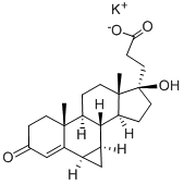 丙利酸钾 结构式