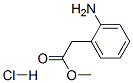 2-(2-氨基苯基)乙酸甲酯盐酸盐 结构式