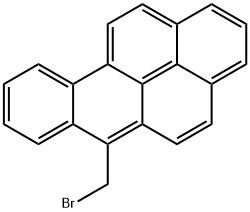 6-bromomethylbenzo(a)pyrene 结构式