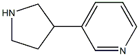 3-(3-吡咯啉基)吡啶 结构式