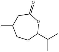 6-羟基-3,7-二甲基辛酸内酯 结构式