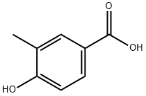 4-羟基-3-甲基苯甲酸 结构式