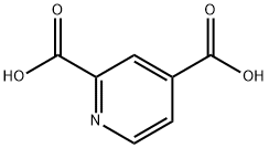 2,4-吡啶二羧酸 结构式