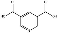 3,5-吡啶二甲酸 结构式