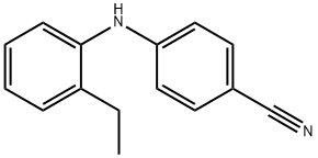 Benzonitrile, 4-[(2-ethylphenyl)amino]- (9CI) 结构式