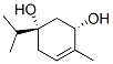 4-Cyclohexene-1,3-diol,4-methyl-1-(1-methylethyl)-,(1S,3S)-(9CI) 结构式