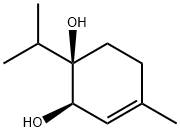 3-Cyclohexene-1,2-diol,4-methyl-1-(1-methylethyl)-,(1R,2R)-(9CI) 结构式
