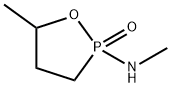 1,2-Oxaphospholan-2-amine, N,5-dimethyl-, 2-oxide (9CI) 结构式