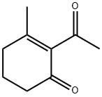 2-Cyclohexen-1-one, 2-acetyl-3-methyl- (9CI) 结构式