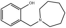 2-[(hexahydro-1H-azepin-1-yl)methyl]phenol  结构式