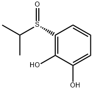 1,2-Benzenediol, 3-[(S)-(1-methylethyl)sulfinyl]- (9CI) 结构式