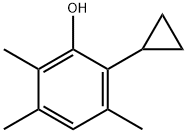 Phenol, 2-cyclopropyl-3,5,6-trimethyl- (9CI) 结构式