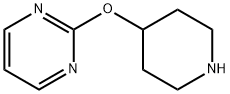 2-(哌啶-4-基氧代)嘧啶 结构式