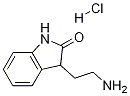 3-(2-氨基乙基)吲哚-2-酮盐酸盐 结构式