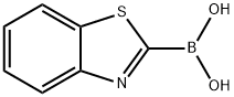 1,3-苯并噻唑-2-硼酸 结构式