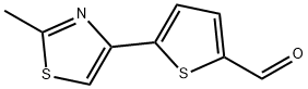 5-(2-Methylthiazol-4-yl)thiophene-2-carbaldehyde