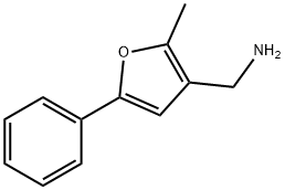 (2-METHYL-5-PHENYL-3-FURYL)METHYLAMINE,97% 结构式