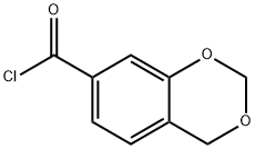 4H-1,3-BENZODIOXINE-7-CARBONYL CHLORIDE,97% 结构式