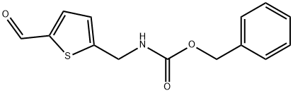 BENZYL N-ó(5-FORMYL-2-THIENYL)METHYL]CARBAMATE,97% 结构式