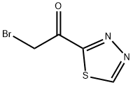 2-BROMO-1-(1,3,4-THIADIAZOL-2-YL)-1-ETHANONE,97% 结构式