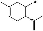 3-Cyclohexen-1-ol, 3-methyl-6-(1-methylethenyl)-, (6S)- (9CI) 结构式