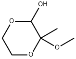 1,4-Dioxan-2-ol, 3-methoxy-3-methyl- (9CI) 结构式