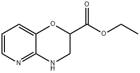 ETHYL 3,4-DIHYDRO-2H-PYRIDO[3,2-B][1,4]OXAZINE-2-CARBOXYLATE 结构式