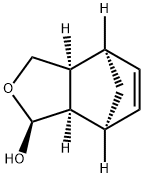 4,7-Methanoisobenzofuran-1-ol, 1,3,3a,4,7,7a-hexahydro-, (1S,3aS,4R,7S,7aR)- (9CI) 结构式