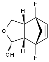 4,7-Methanoisobenzofuran-1-ol, 1,3,3a,4,7,7a-hexahydro-, (1R,3aR,4S,7R,7aS)- (9CI) 结构式