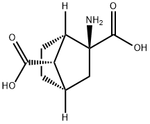 Bicyclo[2.2.1]heptane-2,7-dicarboxylic acid, 2-amino-, (1S,2S,4S,7S)- (9CI) 结构式