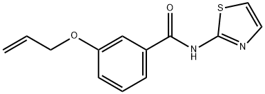 Benzamide, 3-(2-propenyloxy)-N-2-thiazolyl- (9CI) 结构式